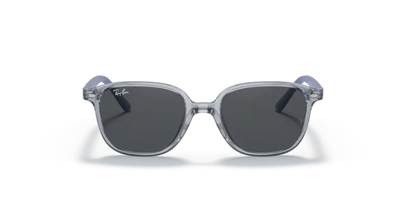Ray - Ban Bambino RJ9093S JUNIOR LEONARD 711087 Occhiali da sole Iniettato Blu Grigio Squadrata Normale miniatura 2