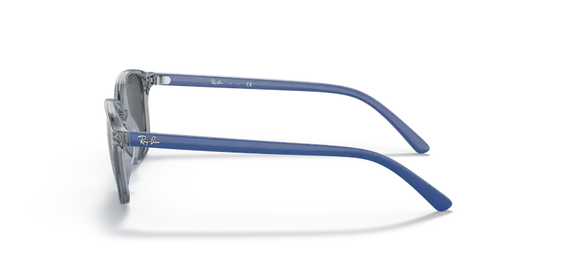 Ray - Ban Bambino RJ9093S JUNIOR LEONARD 711087 Occhiali da sole Iniettato Blu Grigio Squadrata Normale miniatura 3