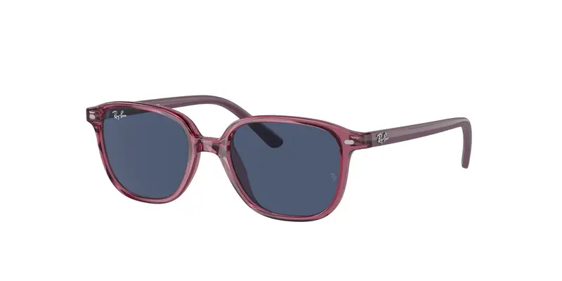Ray - Ban Bambino RJ9093S JUNIOR LEONARD 711280 Occhiali da sole Nylon Rosa Blu Squadrata Normale