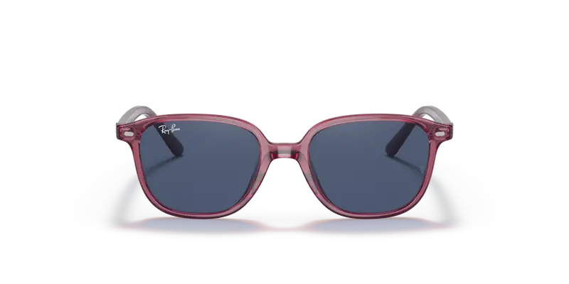 Ray - Ban Bambino RJ9093S JUNIOR LEONARD 711280 Occhiali da sole Nylon Rosa Blu Squadrata Normale miniatura 2