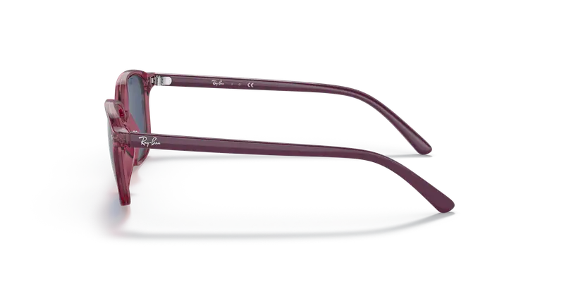 Ray - Ban Bambino RJ9093S JUNIOR LEONARD 711280 Occhiali da sole Nylon Rosa Blu Squadrata Normale miniatura 3