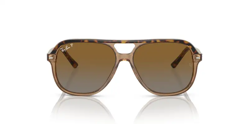 Bambino RJ9096S JUNIOR BILL 7152T5 Occhiali da sole Acetato Oro Marrone Squadrata Polarizzata miniatura 3