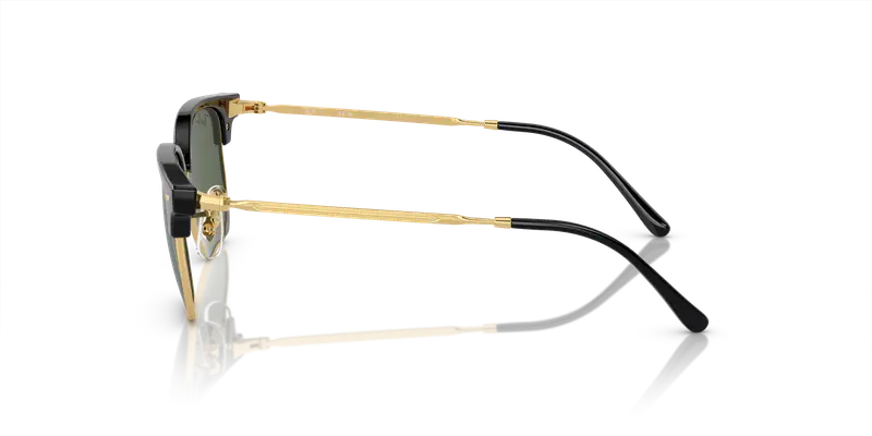 Ray - Ban Bambino RJ9116S JUNIOR NEW CLUBMASTER 100/71 Occhiali da sole Iniettato Nero Verde Geometrica Normale miniatura 3