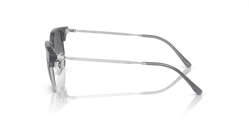 Ray - Ban Bambino RJ9116S JUNIOR NEW CLUBMASTER 7134T3 Occhiali da sole Iniettato Blu Grigio Geometrica Polarizzata Sfumato miniatura 3