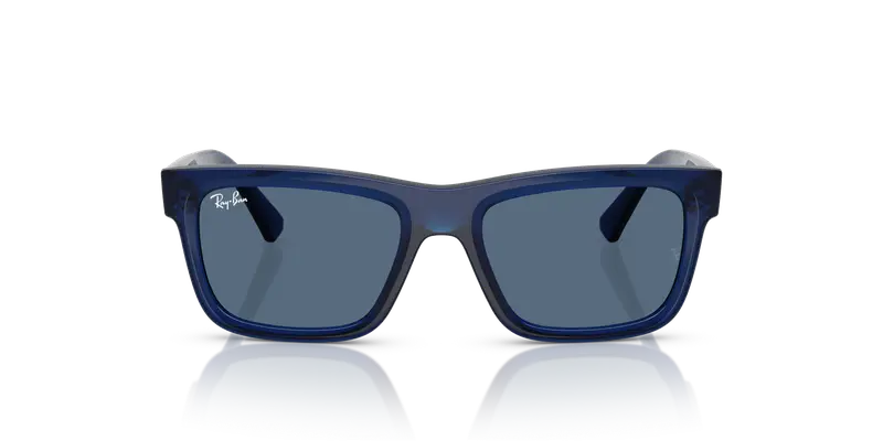 Ray - Ban Bambino RJ9196S 719080 Occhiali da sole Iniettato Blu Blu Squadrata Normale miniatura 2