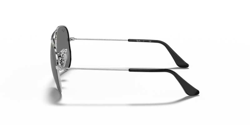 Ray - Ban Bambino RJ9506S JUNIOR AVIATOR 212/6G Occhiali da sole Metallo Argento Grigio Pilot Normale miniatura 3