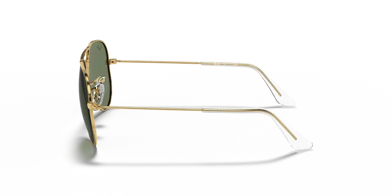 Ray - Ban Bambino RJ9506S JUNIOR AVIATOR 223/71 Occhiali da sole Metallo Oro Verde Pilot Normale miniatura 3