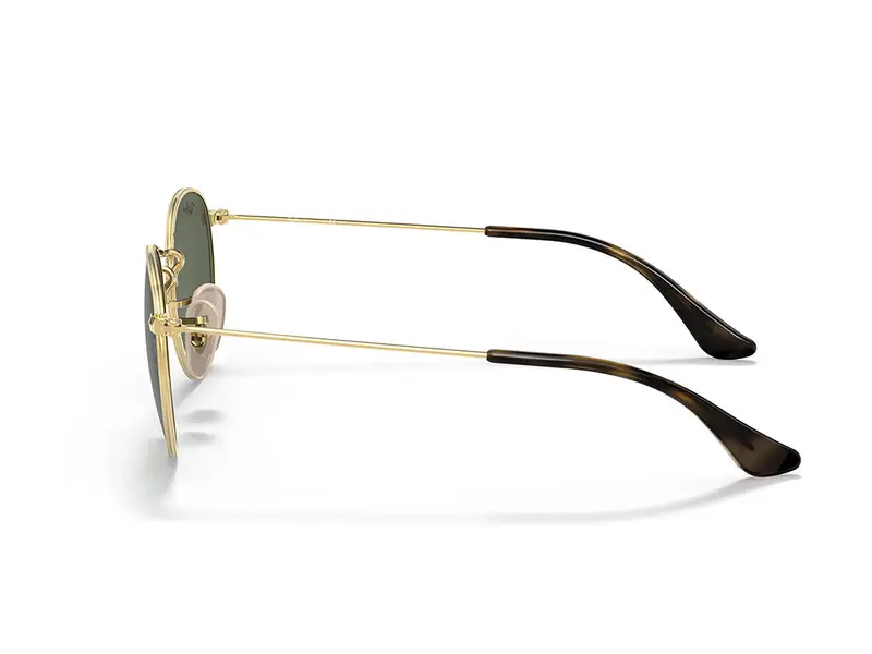 Ray - Ban Bambino RJ9547S JUNIOR ROUND 223/71 Occhiali da sole Metallo Oro Verde Rotonda Normale miniatura 2