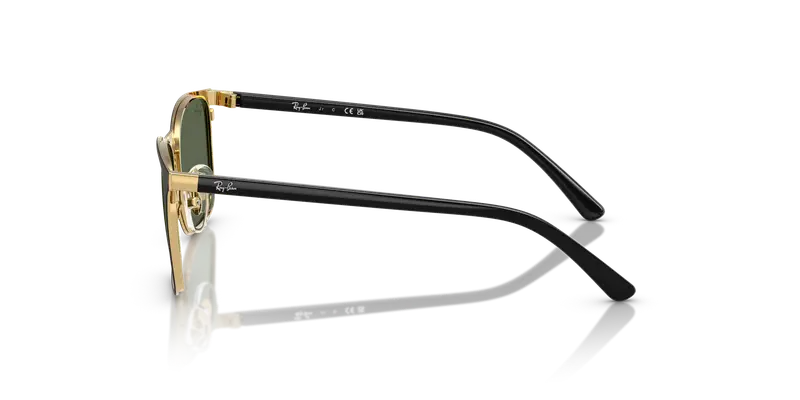 Ray - Ban Bambino RJ9551S 294/71 Occhiali da sole Metallo Nero Verde Squadrata Normale miniatura 3