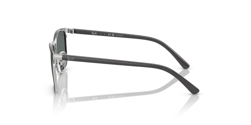 Ray - Ban Bambino RJ9551S 295/81 Occhiali da sole Metallo Nero Grigio Squadrata Polarizzata miniatura 3