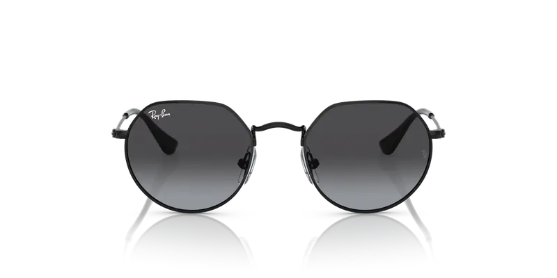 Ray - Ban Bambino RJ9565S JUNIOR JACK 287/8G Occhiali da sole Metallo Nero Grigio Geometrica Normale Sfumato miniatura 2