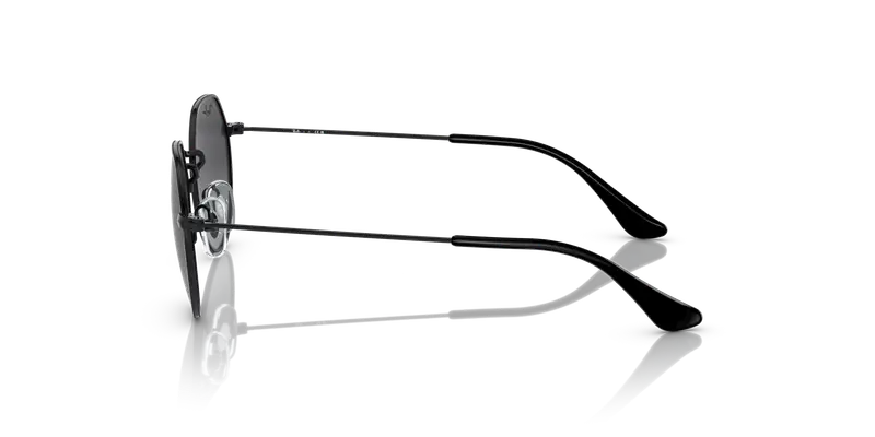 Ray - Ban Bambino RJ9565S JUNIOR JACK 287/8G Occhiali da sole Metallo Nero Grigio Rotonda Normale Sfumato miniatura 3