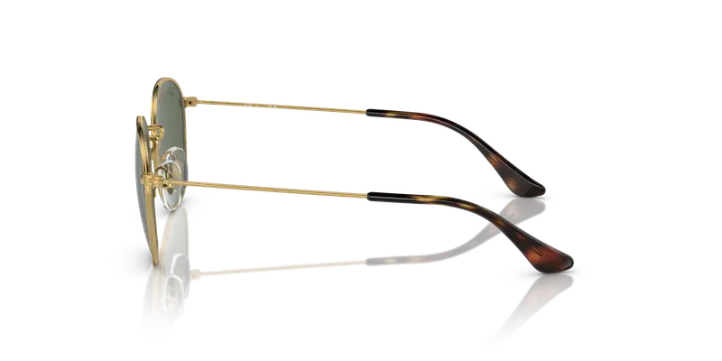 Ray - Ban Bambino RJ9572S JUNIOR ROB 223/71 Occhiali da sole Metallo Oro Verde Geometrica Normale miniatura 3