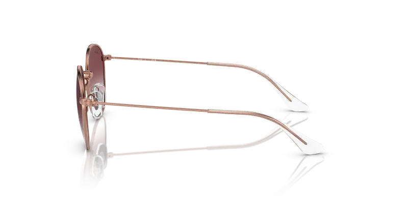 Ray - Ban Bambino RJ9572S JUNIOR ROB 291/8H Occhiali da sole Metallo Oro Viola Geometrica Normale Sfumato miniatura 3