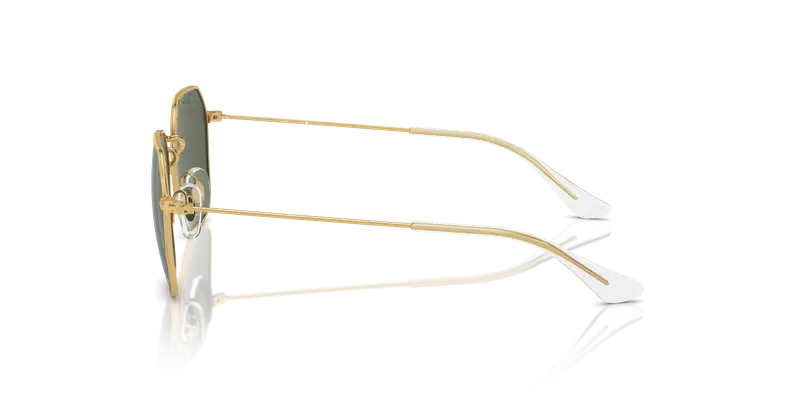 Ray - Ban Bambino RJ9594S 223/71 Occhiali da sole Metallo Oro Verde Geometrica Normale miniatura 3