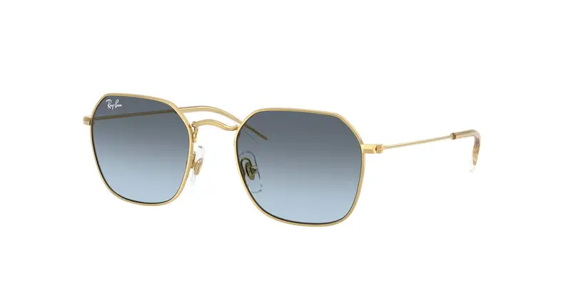Ray - Ban Bambino RJ9594S 223/V1 Occhiali da sole Metallo Oro Blu Geometrica Normale Sfumato