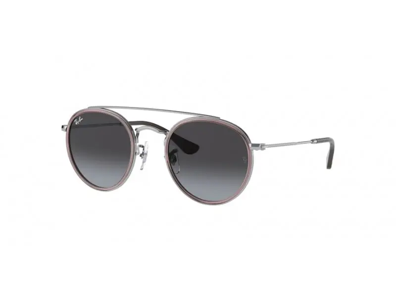 Ray - Ban Bambino RJ9647S 290/8G Occhiali da sole Metallo Viola Grigio Pantos Normale Sfumato