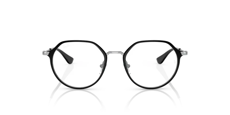 Ray - Ban Bambino RY1058 4064 Montature da vista Metallo Nero Geometrica miniatura 2