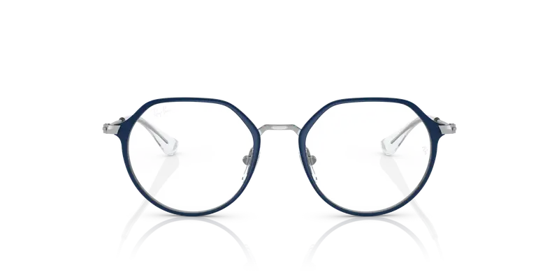 Ray - Ban Bambino RY1058 4085 Montature da vista Metallo Blu Geometrica miniatura 2