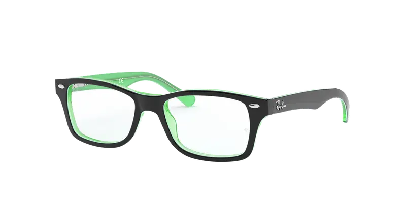 Ray - Ban Bambino RY1531 3764 Montature da vista Plastica Nero Squadrata