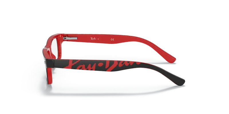 Ray - Ban Bambino RY1535 3573 Montature da vista Plastica Nero Squadrata miniatura 3