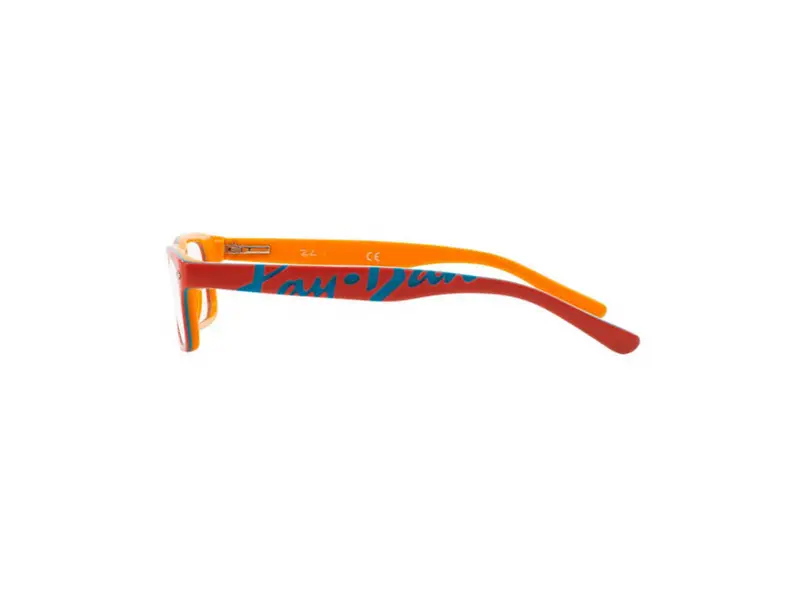 Ray - Ban Bambino RY1535 3599 Montature da vista Plastica Arancione Squadrata miniatura 3