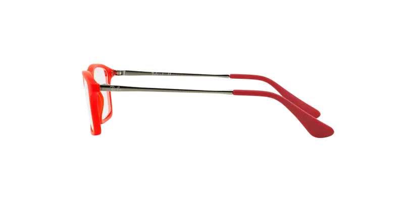 Ray - Ban Bambino RY1541 3617 Montature da vista Plastica Rosso Geometrica miniatura 2