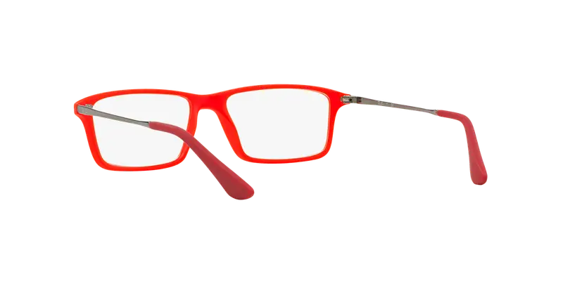 Ray - Ban Bambino RY1541 3617 Montature da vista Plastica Rosso Geometrica miniatura 3