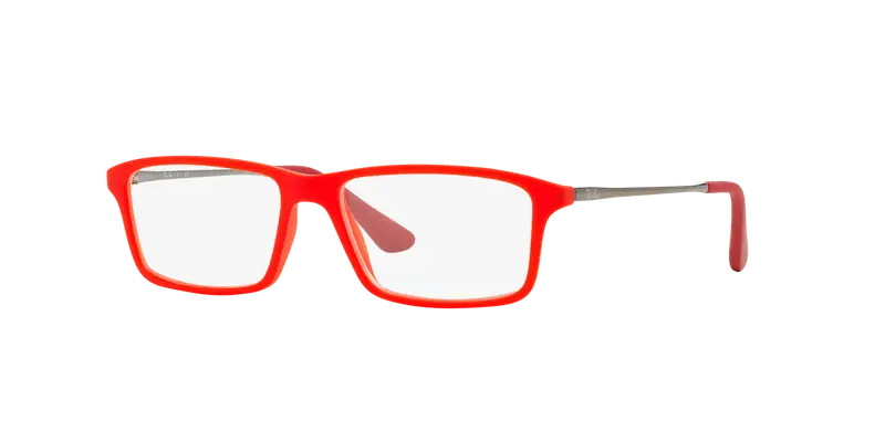 Ray - Ban Bambino RY1541 3617 Montature da vista Plastica Rosso Geometrica