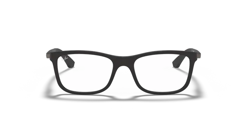 Ray - Ban Bambino RY1549 3633 Montature da vista Iniettato Nero Squadrata miniatura 2