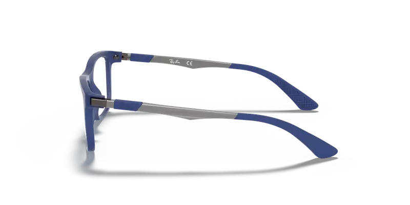 Ray - Ban Bambino RY1549 3655 Montature da vista Iniettato Blu Squadrata miniatura 3