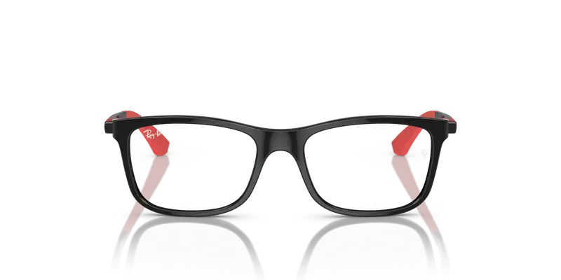 Ray - Ban Bambino RY1549 3941 Montature da vista Iniettato Nero Squadrata miniatura 2