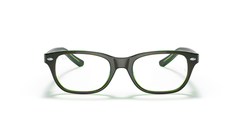 Ray - Ban Bambino RY1555 3665 Montature da vista Acetato Marrone Squadrata miniatura 2