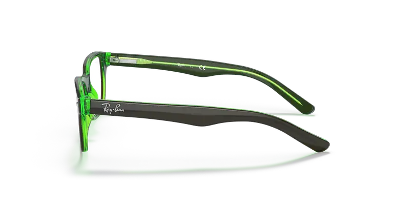 Ray - Ban Bambino RY1555 3665 Montature da vista Acetato Marrone Squadrata miniatura 3