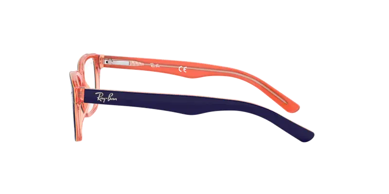 Ray - Ban Bambino RY1555 3762 Montature da vista Acetato Blu Squadrata miniatura 2