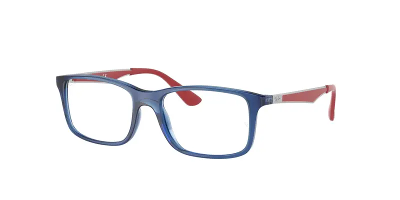 Ray - Ban Bambino RY1570 3721 Montature da vista Plastica Blu  Squadrata