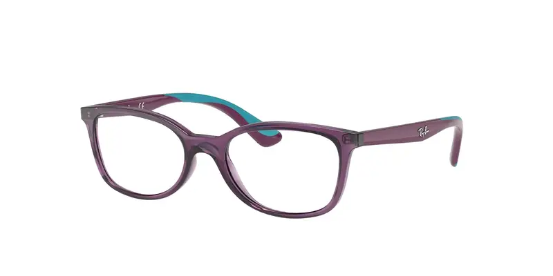 Ray - Ban Bambino RY1586 3776 Montature da vista Plastica Viola Squadrata