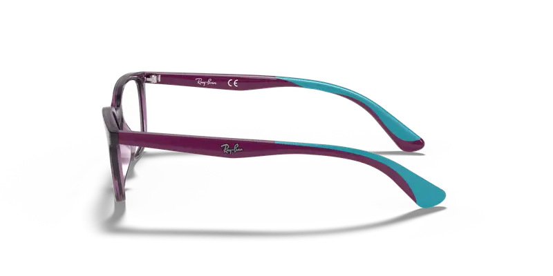 Ray - Ban Bambino RY1586 3776 Montature da vista Plastica Viola Squadrata miniatura 3
