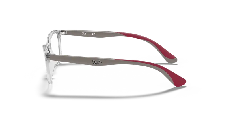 Ray - Ban Bambino RY1586 3832 Montature da vista Plastica Trasparente Squadrata miniatura 3