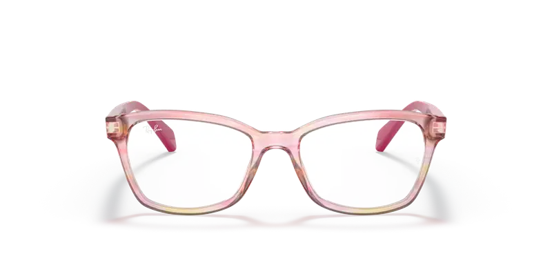 Ray - Ban Bambino RY1591 3806 Montature da vista Acetato Rosa Squadrata miniatura 2