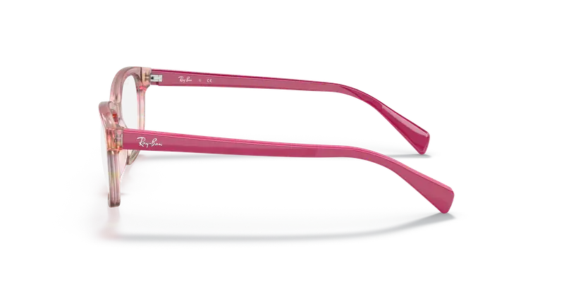 Ray - Ban Bambino RY1591 3806 Montature da vista Acetato Rosa Squadrata miniatura 3