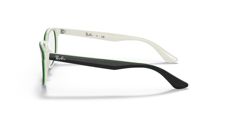 Ray - Ban Bambino RY1592 3820 Montature da vista Plastica Nero Squadrata miniatura 3