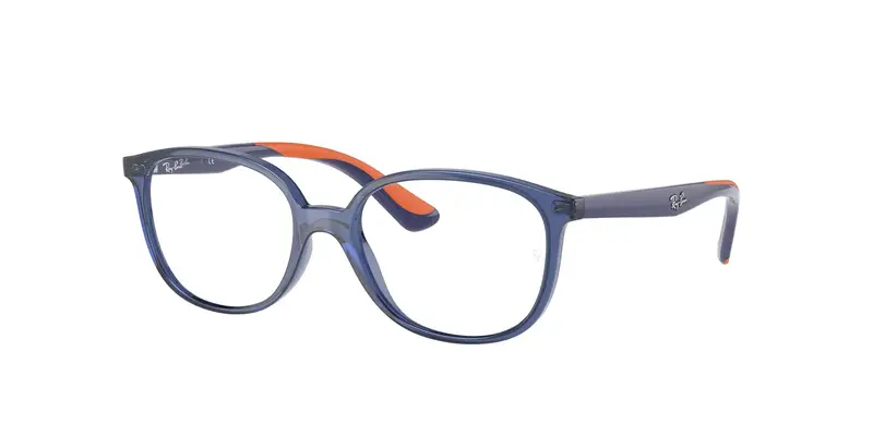 Ray - Ban Bambino RY1598 3775 TRANSPARENT BLUE Montature da vista Plastica Blu  Squadrata