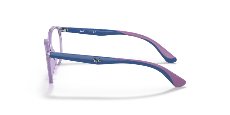 Ray - Ban Bambino RY1598 3885 Montature da vista Plastica Viola Squadrata miniatura 3