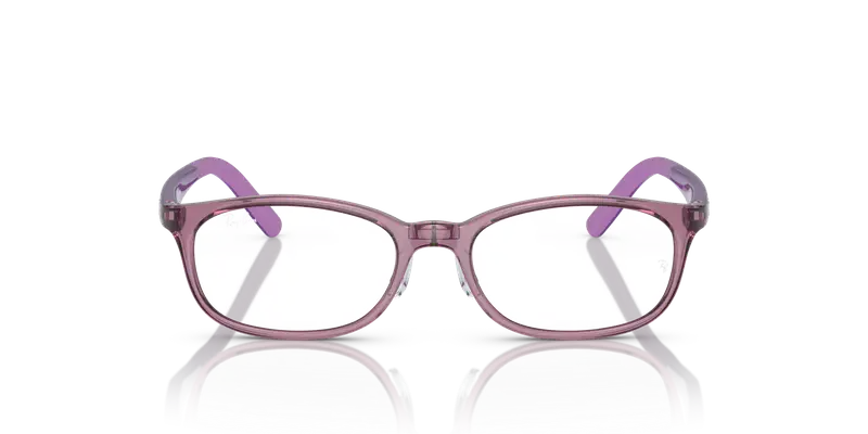 Ray - Ban Bambino RY1613D 3909 Montature da vista Plastica Viola Rotonda miniatura 2