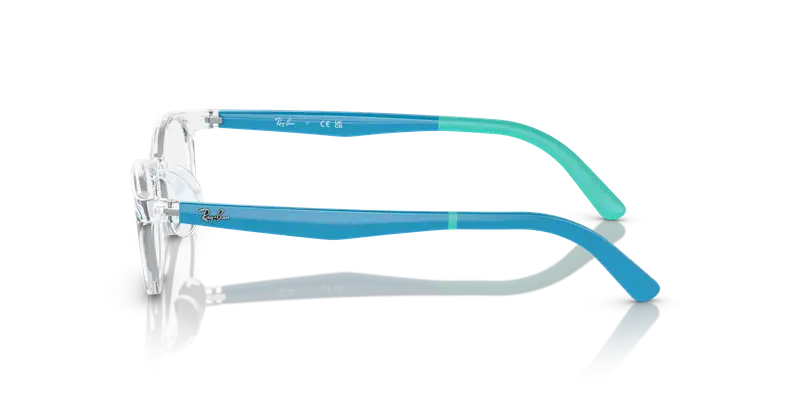 Ray - Ban Bambino RY1613D 3938 Montature da vista Plastica Trasparente Rotonda miniatura 3