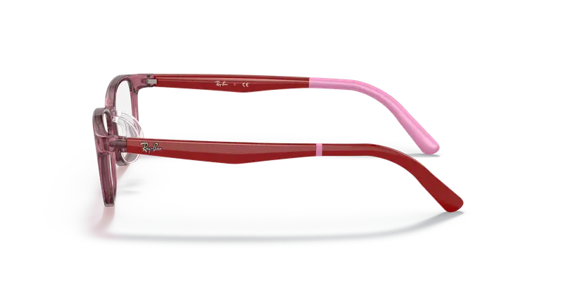 Ray - Ban Bambino RY1617D 3777 Montature da vista Iniettato Rosa Squadrata miniatura 3