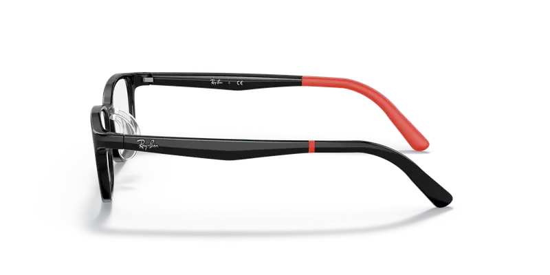 Ray - Ban Bambino RY1617D 3876 Montature da vista Iniettato Nero Squadrata miniatura 3
