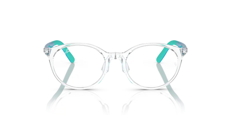 Ray - Ban Bambino RY1625D 3938 Montature da vista Iniettato Trasparente Pantos miniatura 2