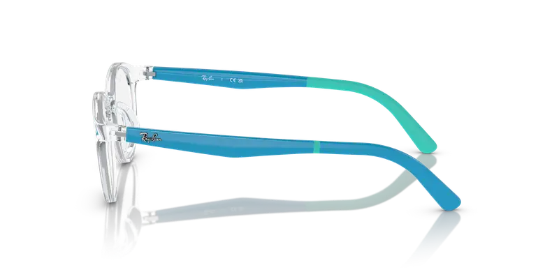 Ray - Ban Bambino RY1625D 3938 Montature da vista Iniettato Trasparente Pantos miniatura 3